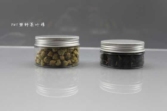 Small 30g Wide Mouth Plastic Jars Transparent Silk Screen