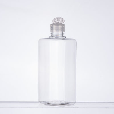 Transparent Square Plastic Lotion Bottles Bath Product PET Squeeze Bottle 20~250ml