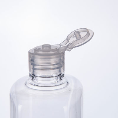 Transparent Square Plastic Lotion Bottles Bath Product PET Squeeze Bottle 20~250ml