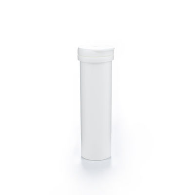 29mm*84mm Plastic Effervescent Tablet Bottle Flip Cap Contains Desiccant