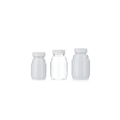 PET 4oz 120ml Plastic Medicine Bottles Capslue Bottle Clear Standard Pill