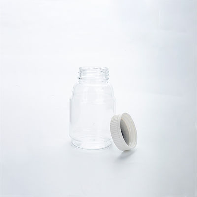 PET 4oz 120ml Plastic Medicine Bottles Capslue Bottle Clear Standard Pill