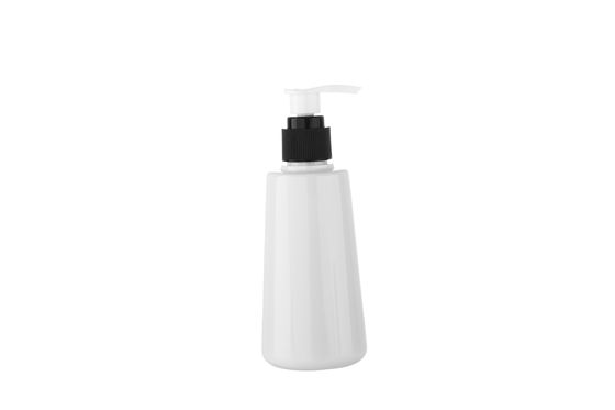 Conical Plastic Lotion Bottles 180ml PET Material
