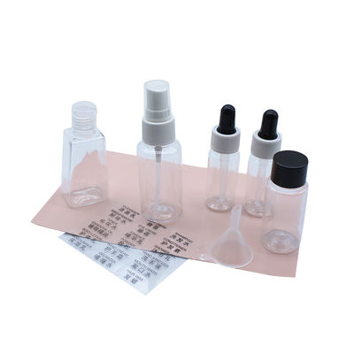 Simple Style Transparent Split Refillable Travel Spray Bottle Set 30ml~60ml