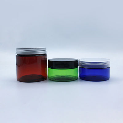 1oz 2oz Color Customized Wide Mouth Bottle PET Plastic Cream Jar