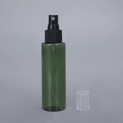 Pet 200Ml Flat Shoulder Clear Plastic Bottle With Mist Spray Cosmetic Toner