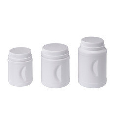 PE 1000g Wide Mouth Plastic Jars Plastic Powder Bottle
