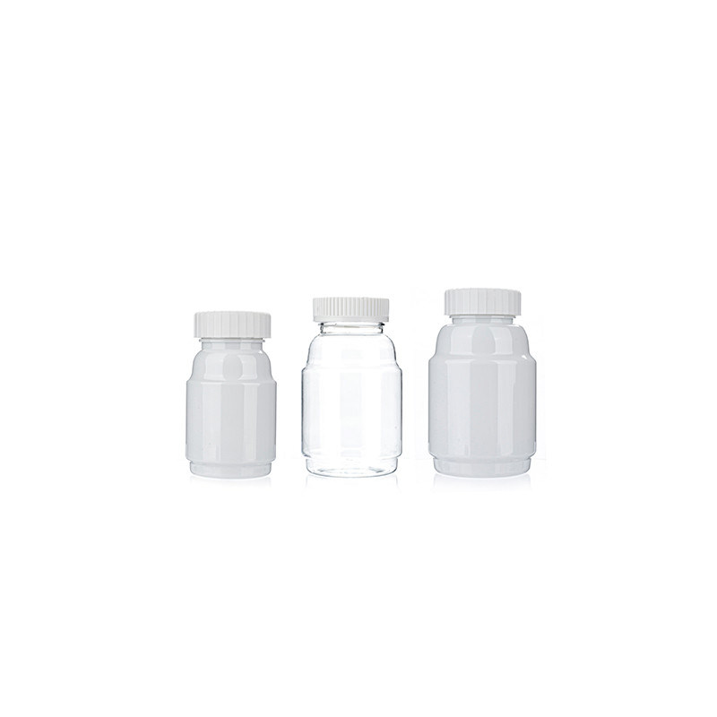 PET 4oz 120ml Plastic Medicine Bottles Capslue Bottle Clear Standard Pill