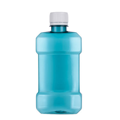 Leeres Haustier-Plastikmundwasser-Flasche 120ml 4oz transparent