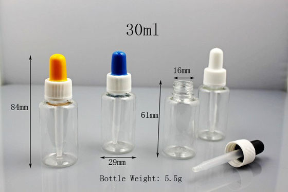 Medizin-Flaschen-Silikonkautschuk-Bernstein des Tropfenzähler-60ML